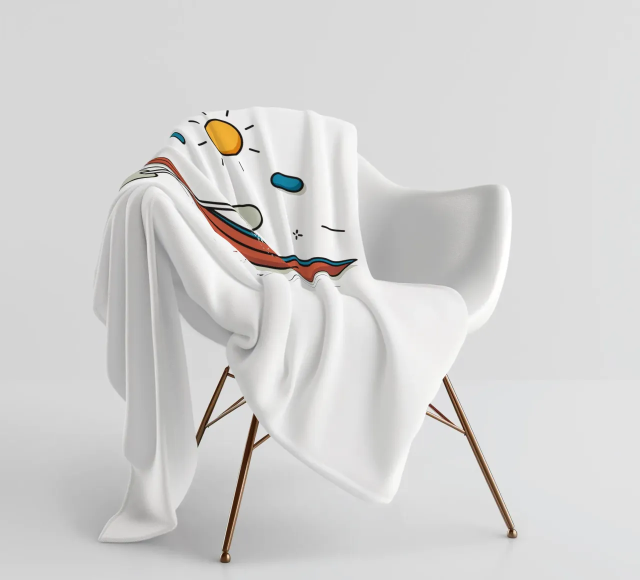 wave Fleecedecke von khoailang