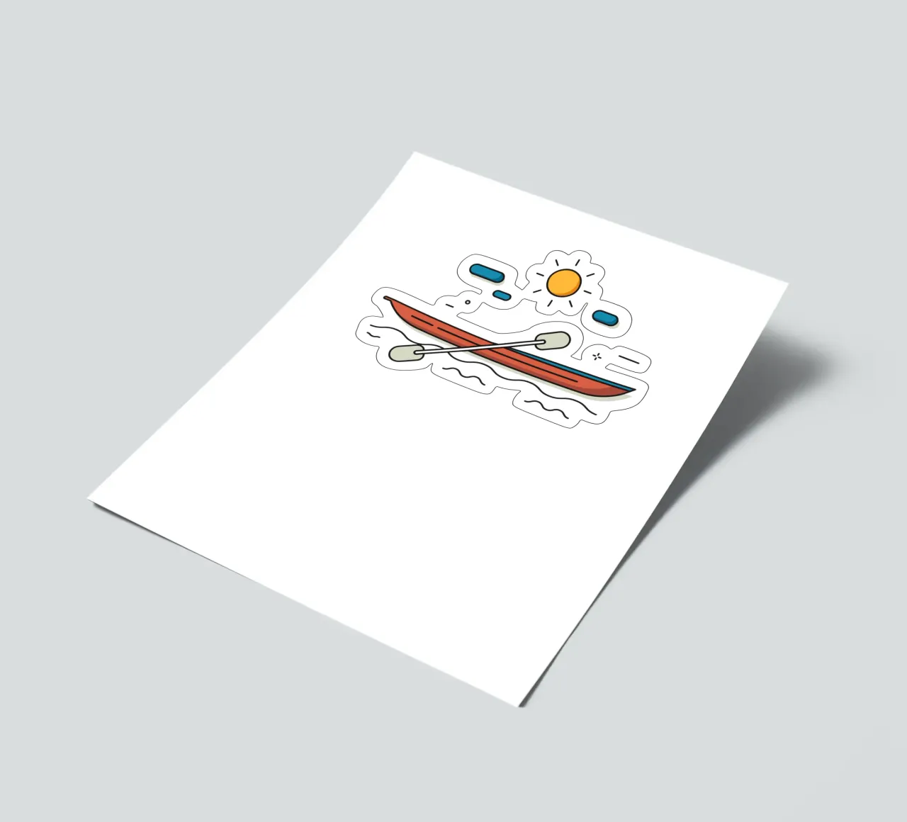 wave sticker sheet by khoailang