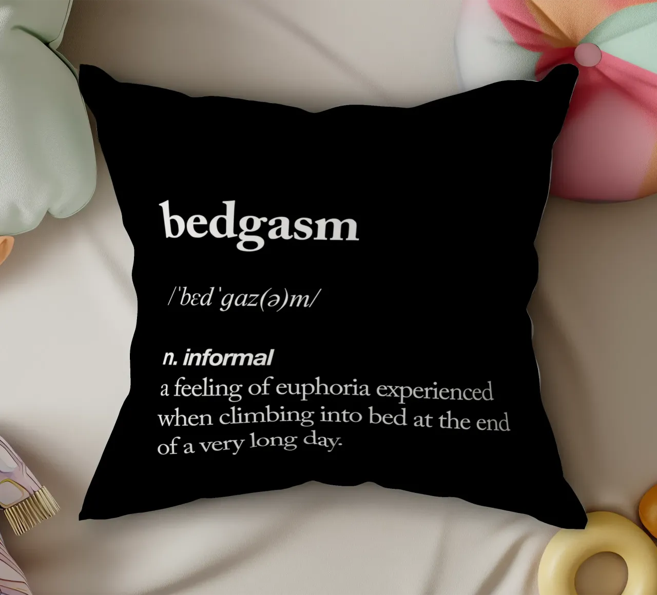 Bedgasm cuscino da THE MOTIVATED TYPE