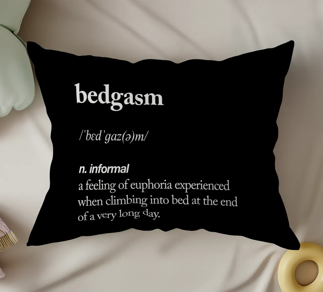Bedgasm cuscino da THE MOTIVATED TYPE