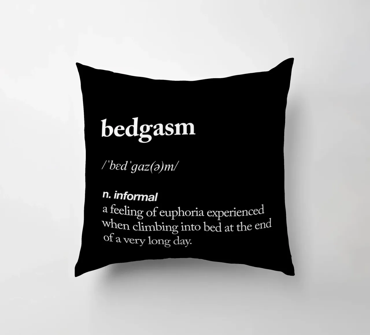 Bedgasm cuscino da THE MOTIVATED TYPE