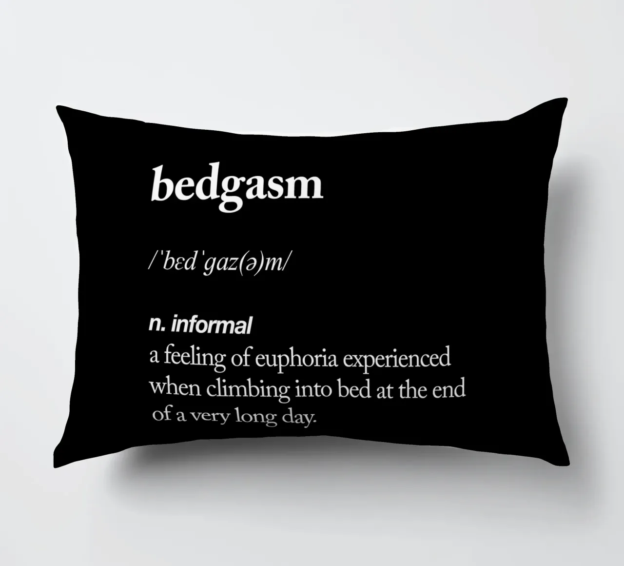 Bedgasm cuscino da THE MOTIVATED TYPE