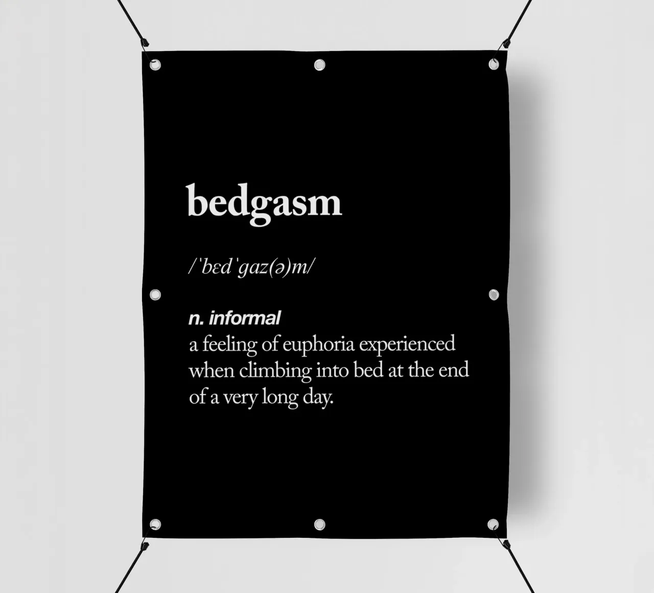 Bedgasm telo in pvc da THE MOTIVATED TYPE