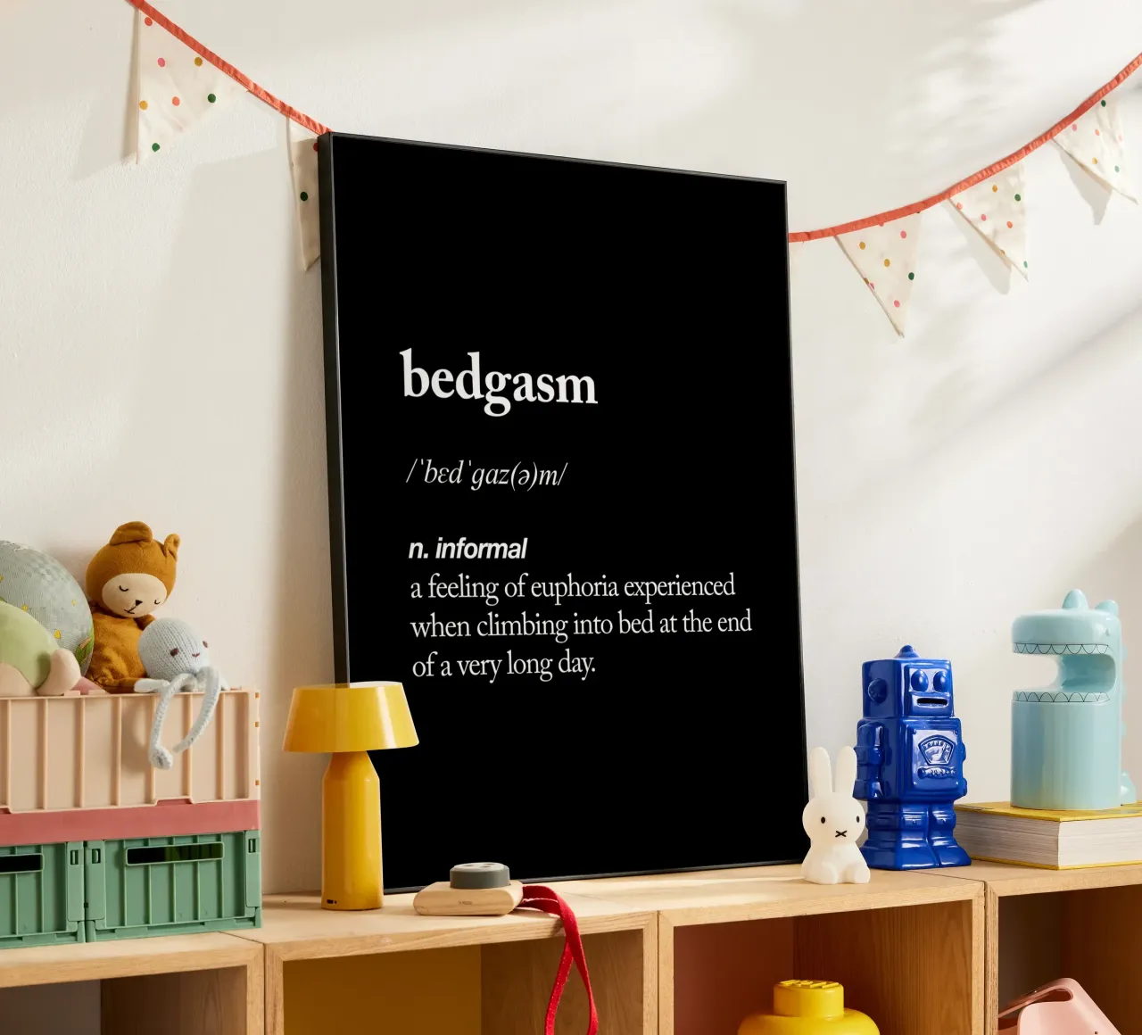 Bedgasm alluminio dibond da THE MOTIVATED TYPE