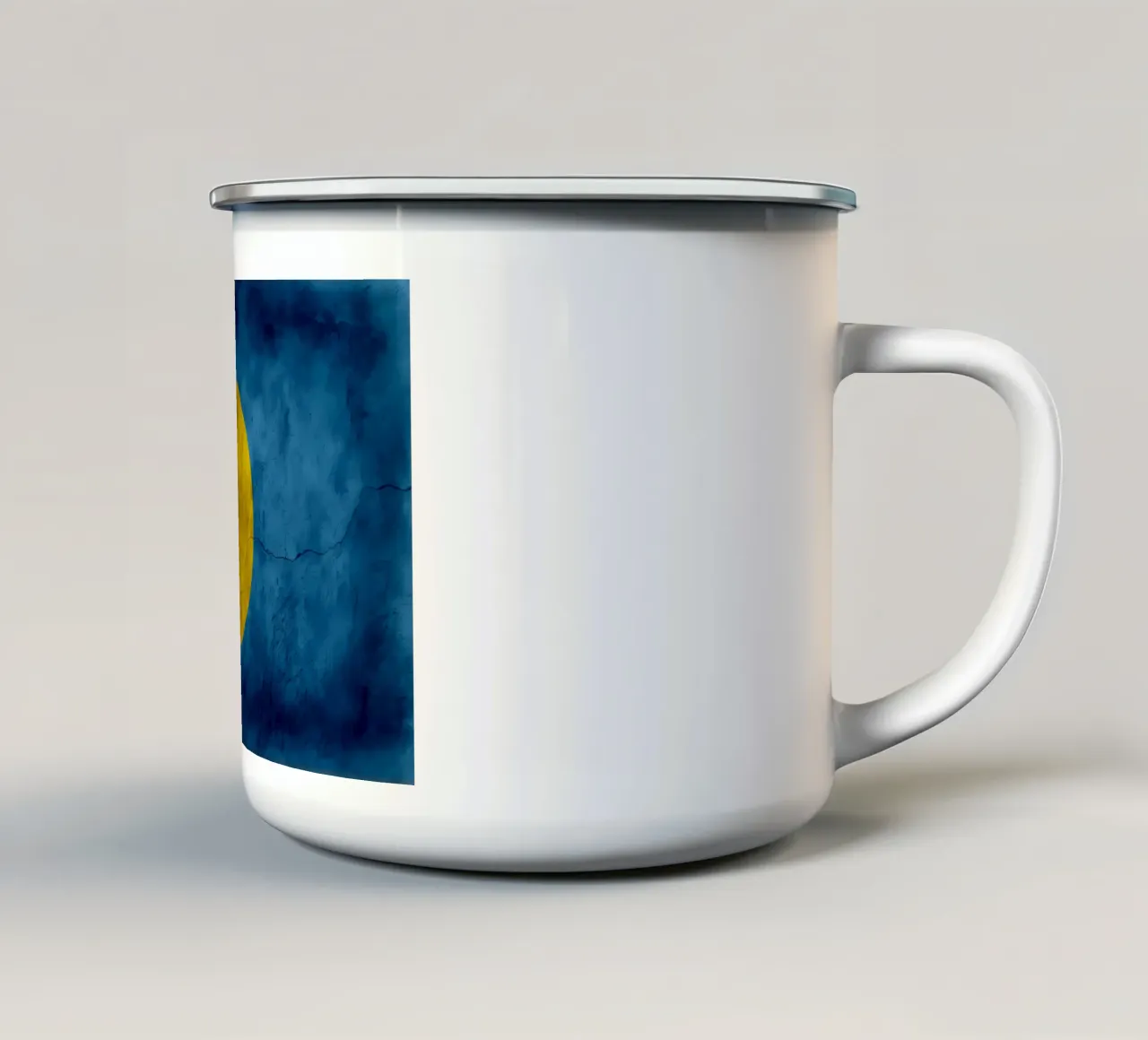 Bandiera d'epoca di Palau tazza in smalto da Joshua A Holmes