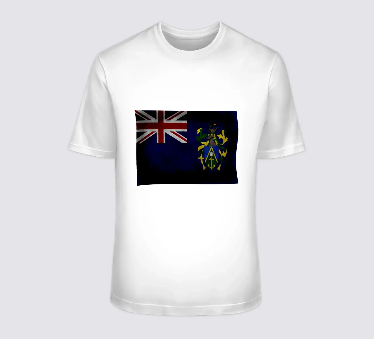 Bandiera d'epoca delle Isole Pitcairn t-shirt da Joshua A Holmes