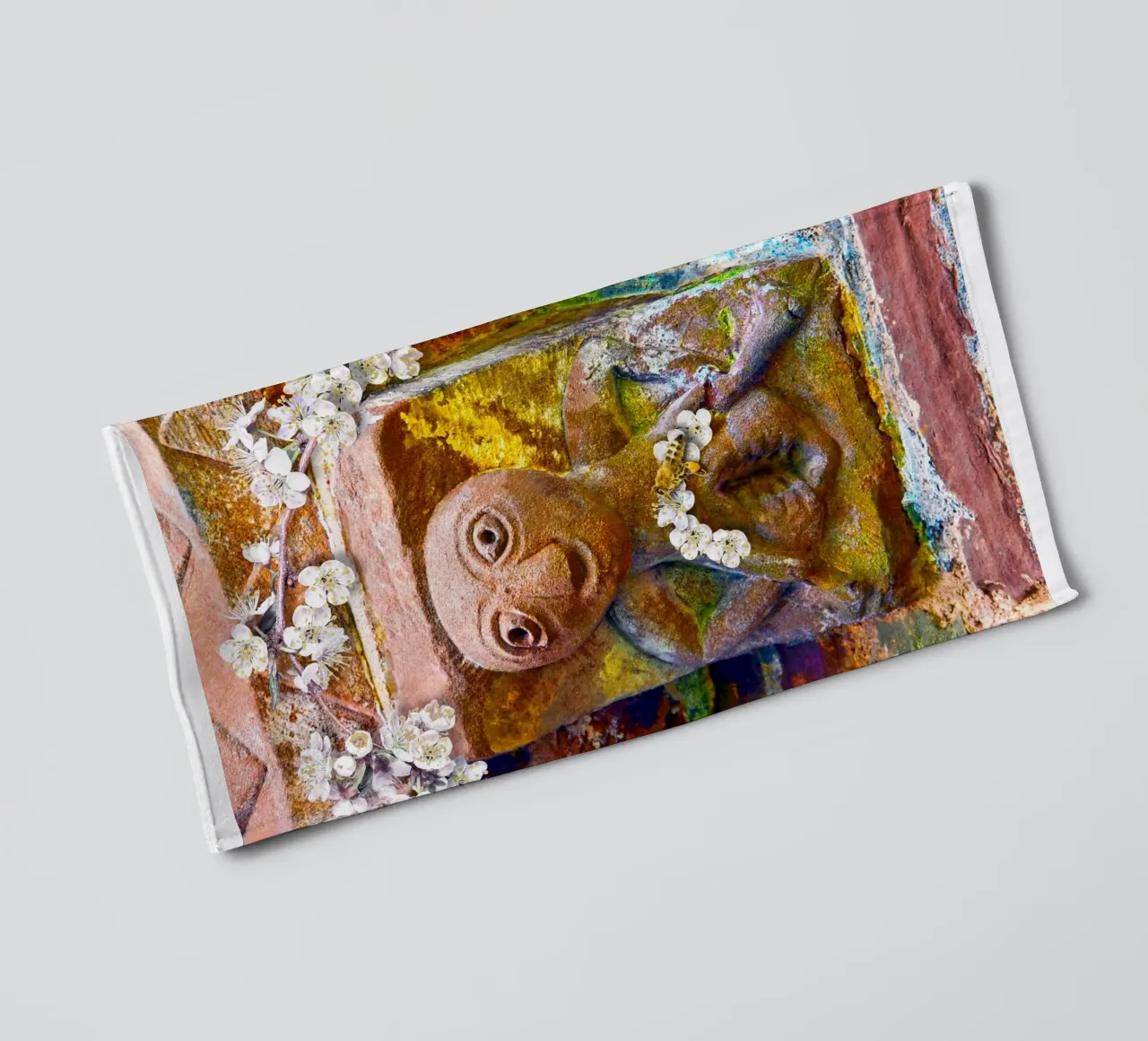 Sheela na Gig di Kilpeck asciugamano da bagno da goddess art