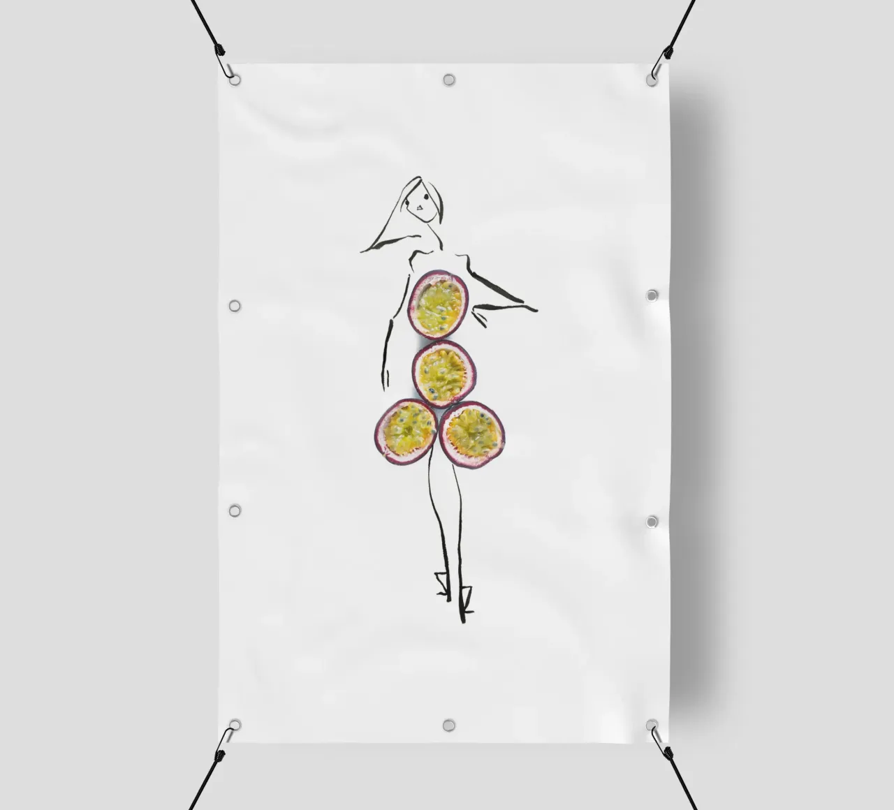 Passionfruit telo in pvc da Gretchen Roehrs