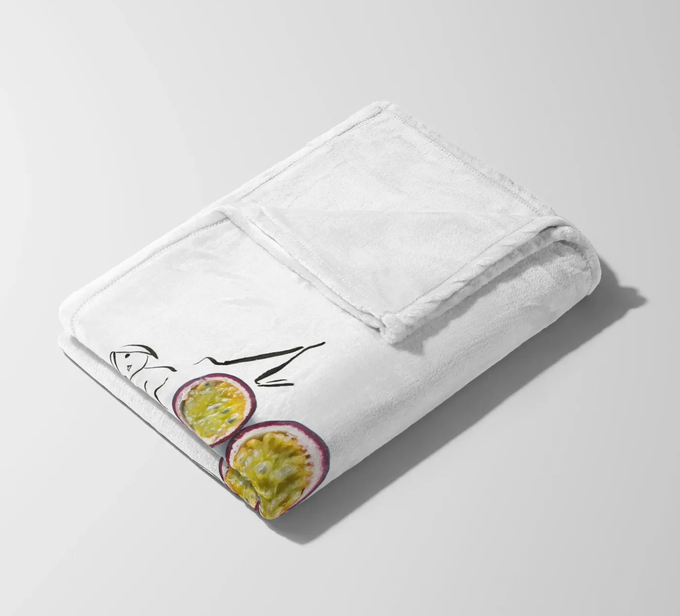 Passionfruit Fleecedecke von Gretchen Roehrs