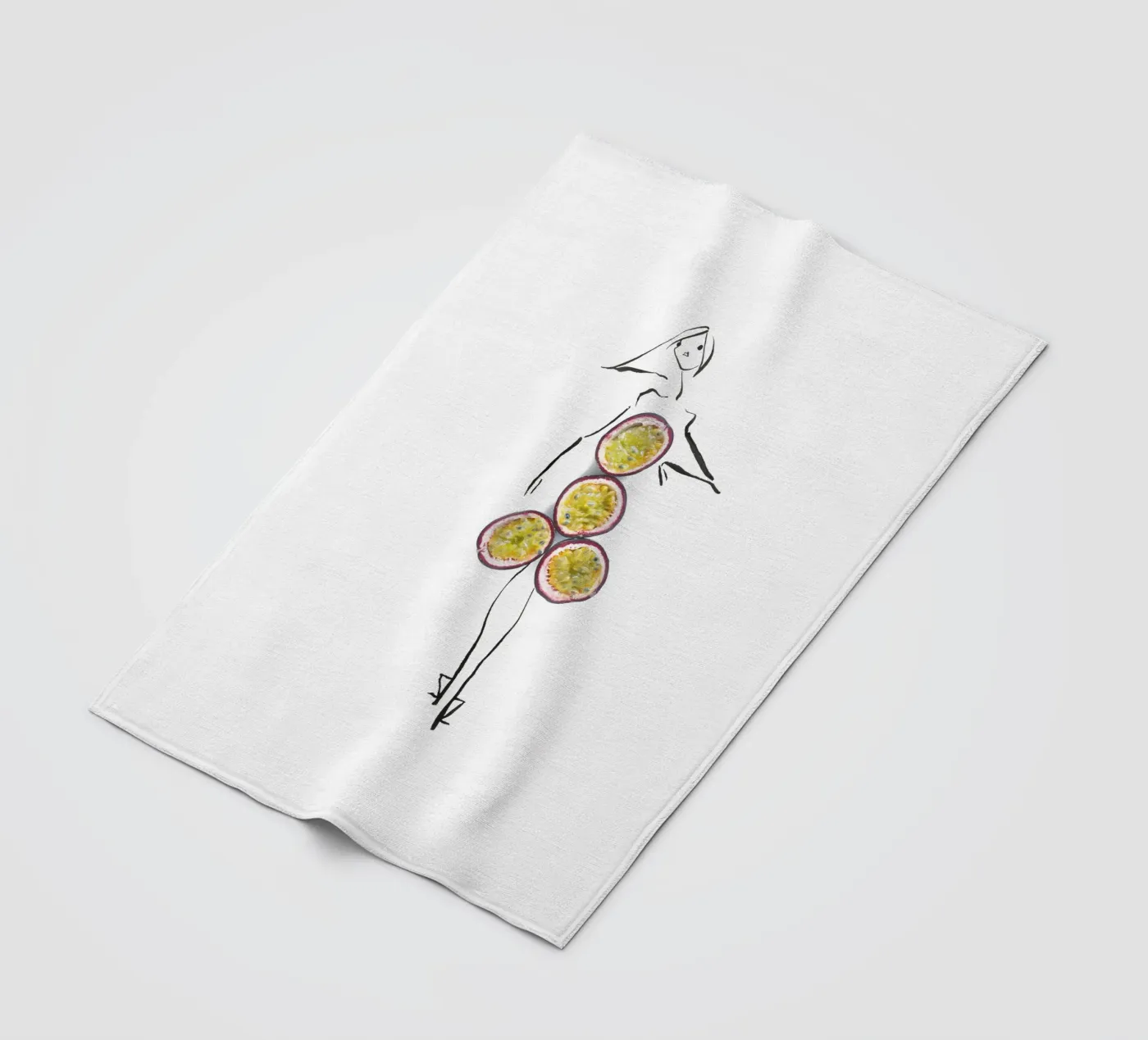 Passionfruit Fleecedecke von Gretchen Roehrs