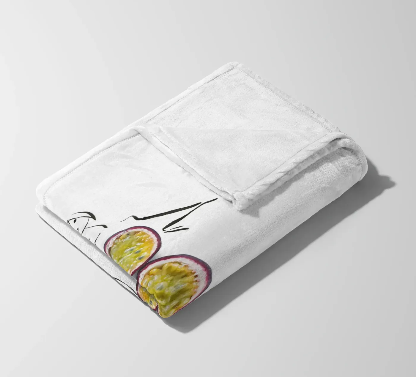 Passionfruit Fleecedecke von Gretchen Roehrs