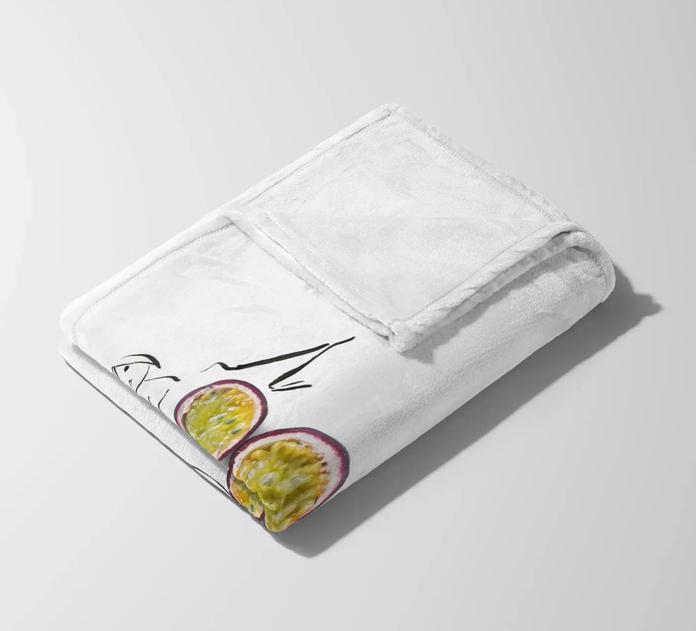 Passionfruit Fleecedecke von Gretchen Roehrs