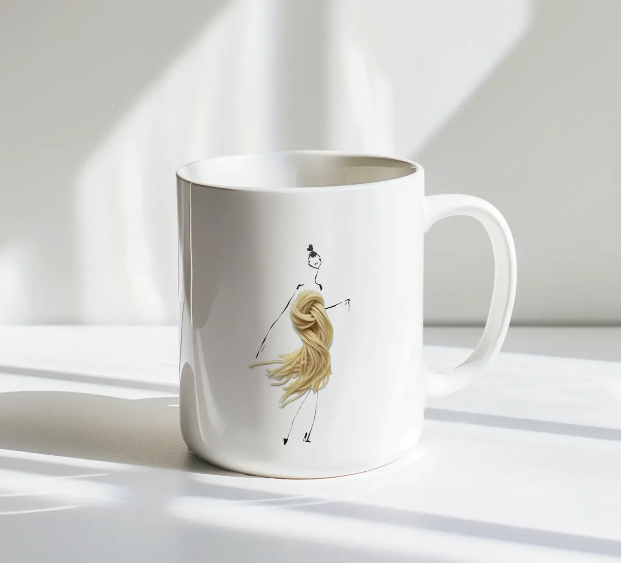 Pasta tazza in ceramica da Gretchen Roehrs