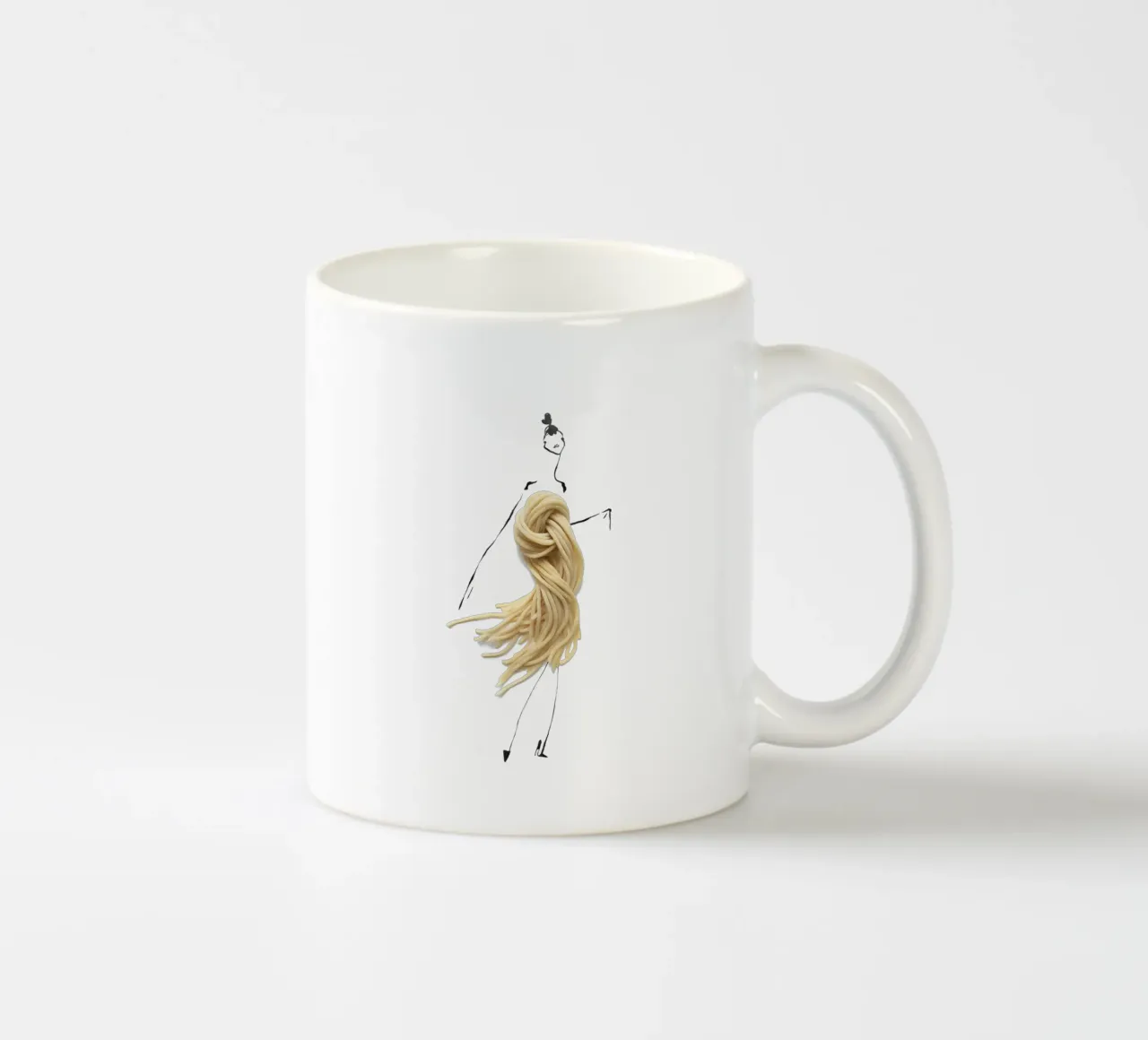 Pasta tazza in ceramica da Gretchen Roehrs