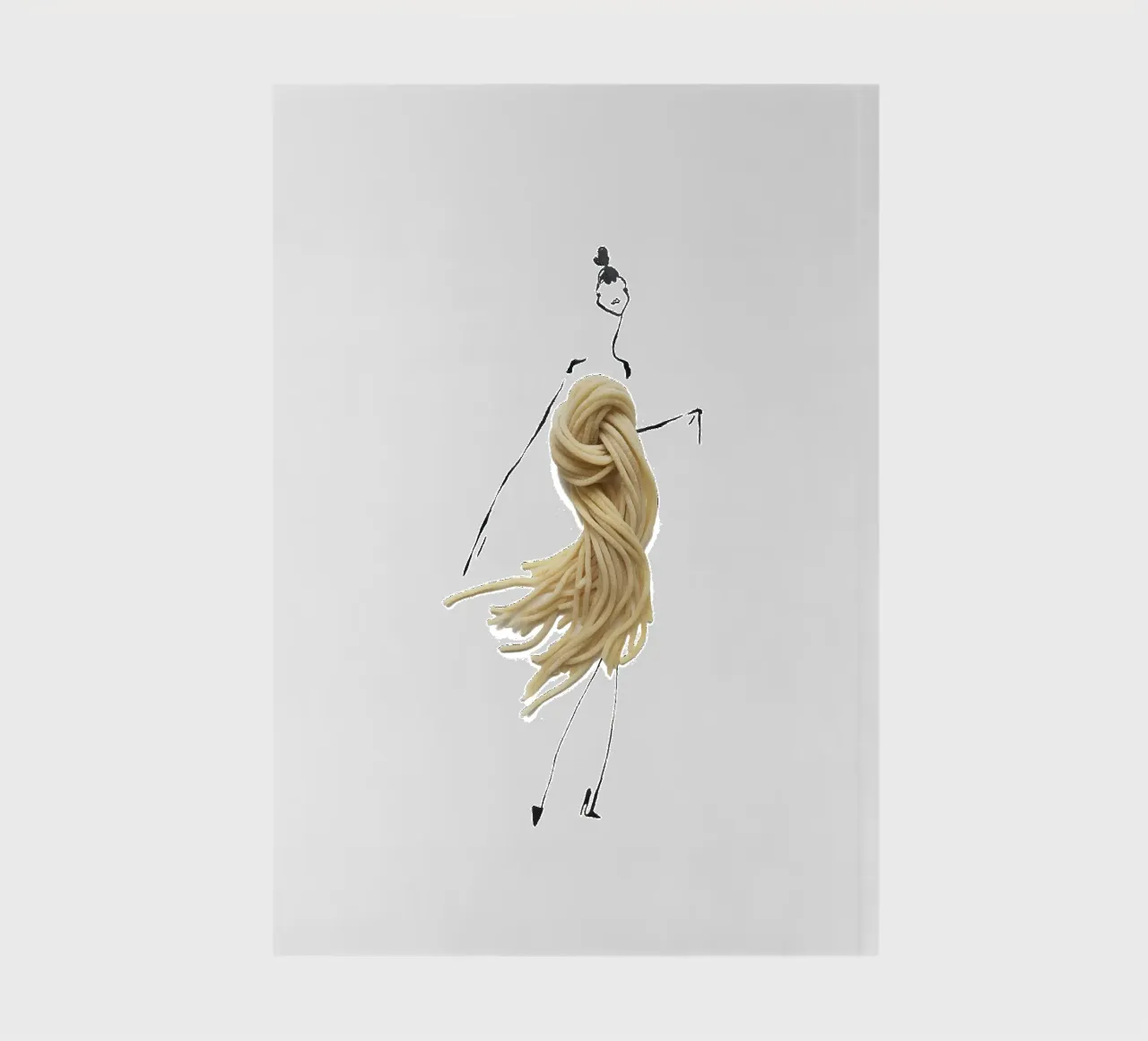Pasta notebook by Gretchen Roehrs