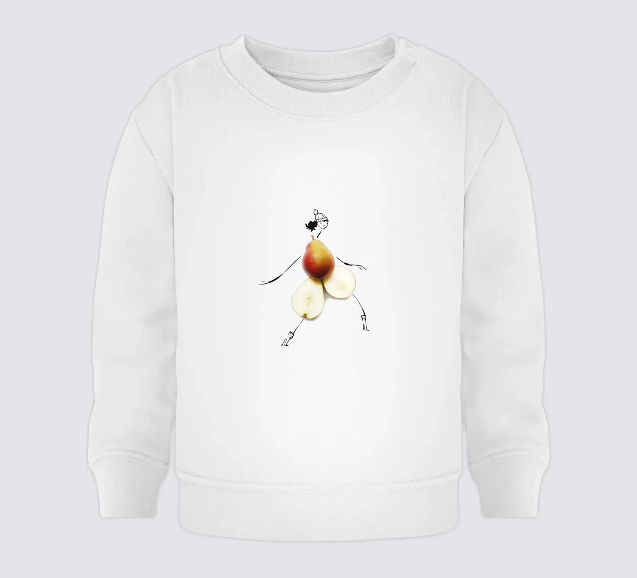 Pear in Autumn felpa neonato da Gretchen Roehrs