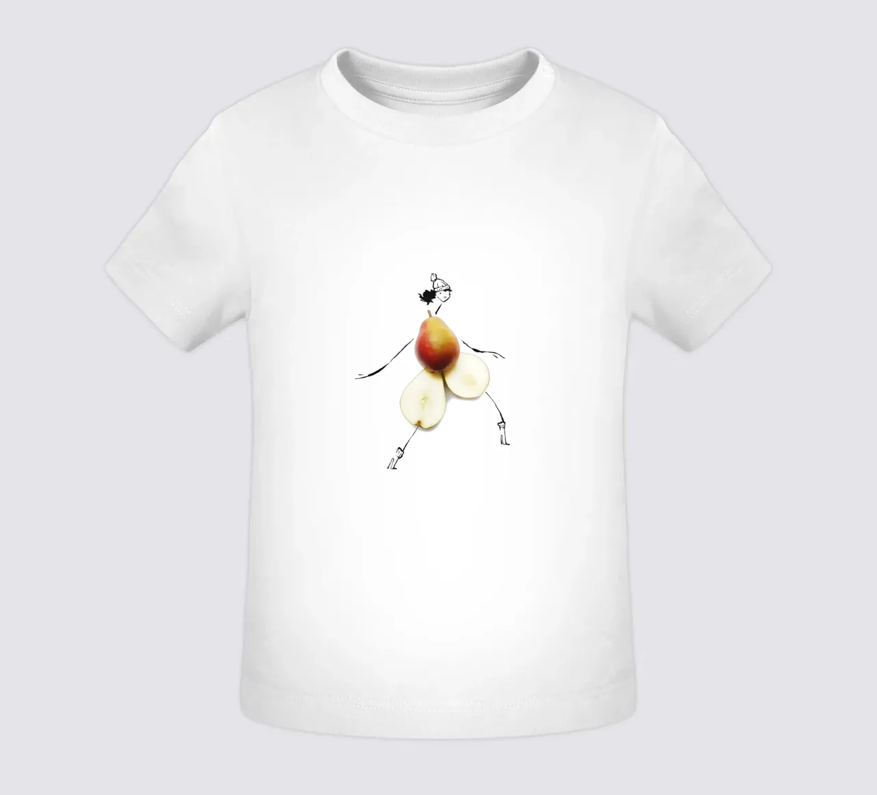 Pear in Autumn maglietta neonato da Gretchen Roehrs
