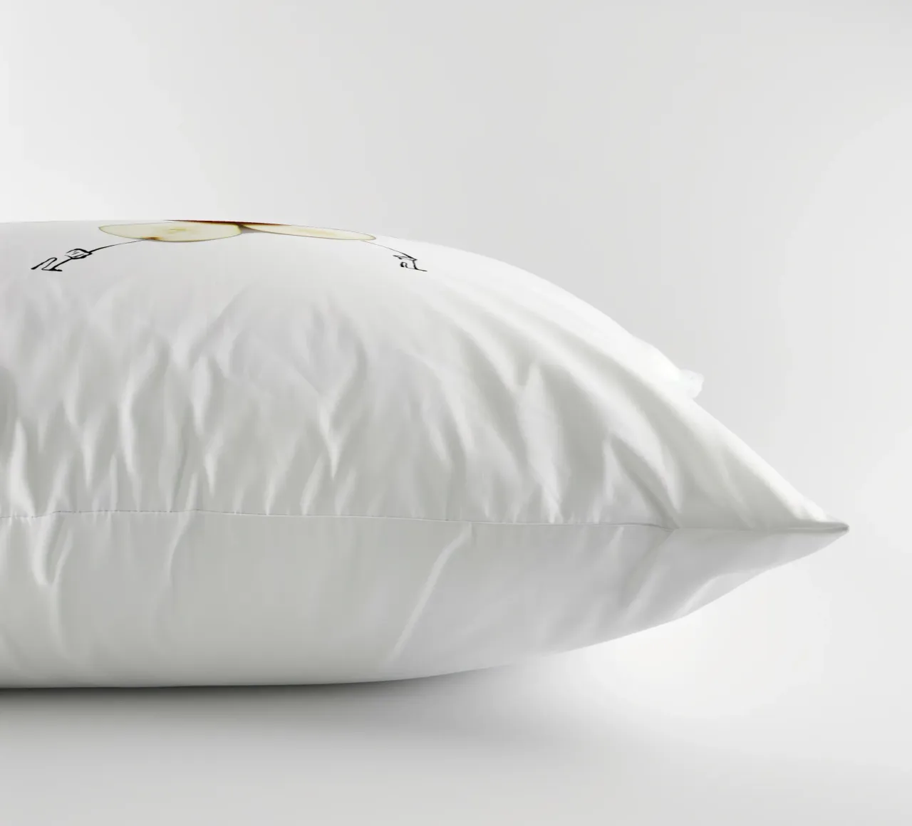 Pear in Autumn cuscino da Gretchen Roehrs