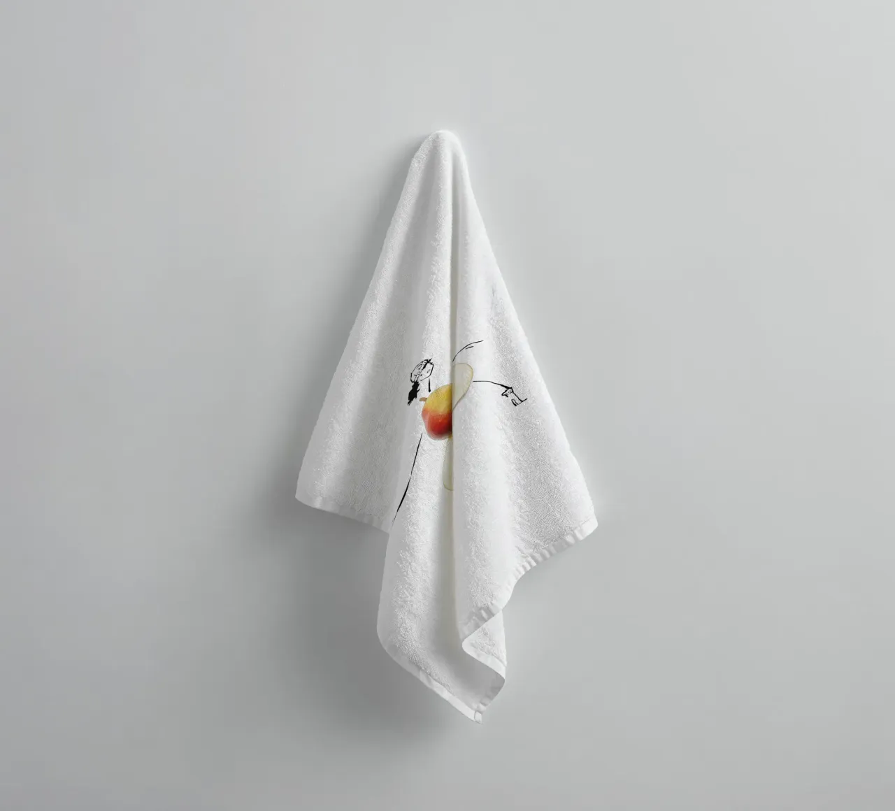 Pear in Autumn toalla de baño de Gretchen Roehrs