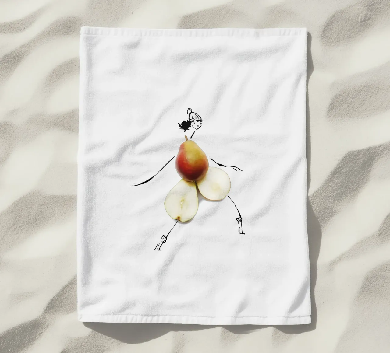 Pear in Autumn telo mare da Gretchen Roehrs