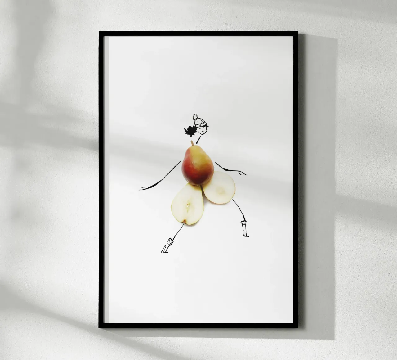 Pear in Autumn hahnemühle de Gretchen Roehrs
