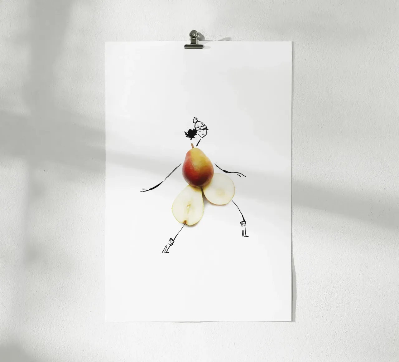 Pear in Autumn hahnemühle de Gretchen Roehrs