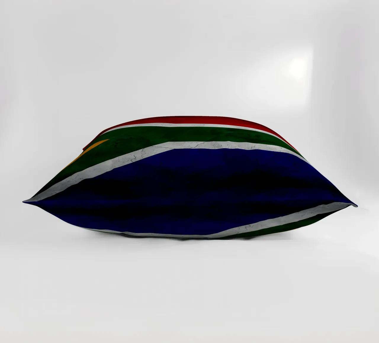 Bandiera vintage del Sudafrica cuscino da Joshua A Holmes