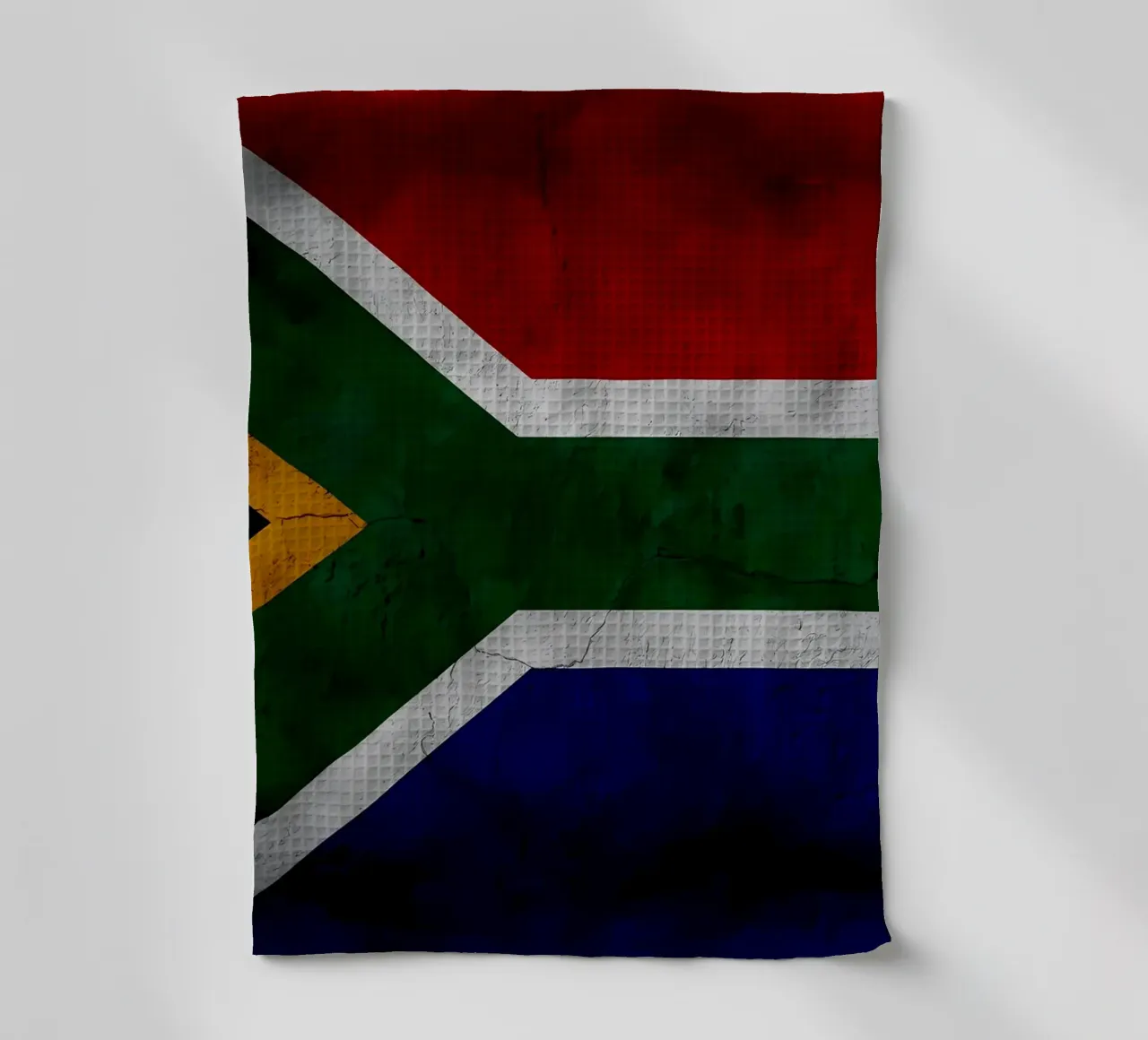 Drapeau vintage de l'Afrique du Sud torchon de Joshua A Holmes