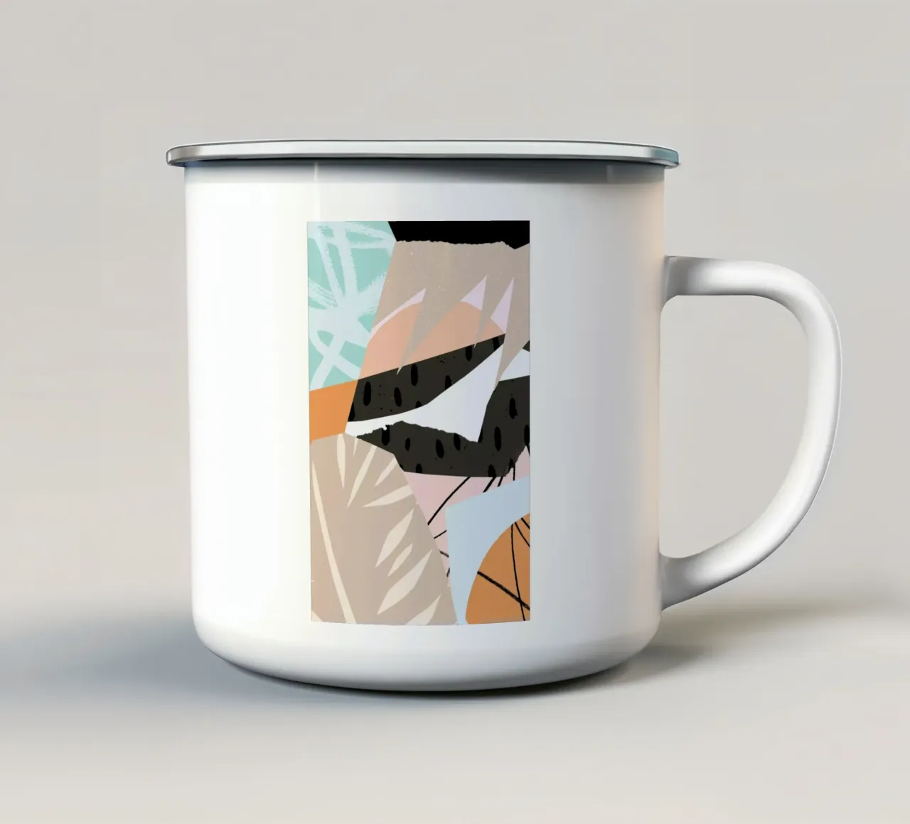 Scandi mug en émail de Tom Abbiss Smith