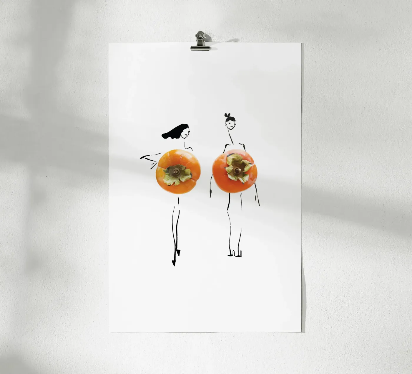 Persimmon Duo poster da Gretchen Roehrs