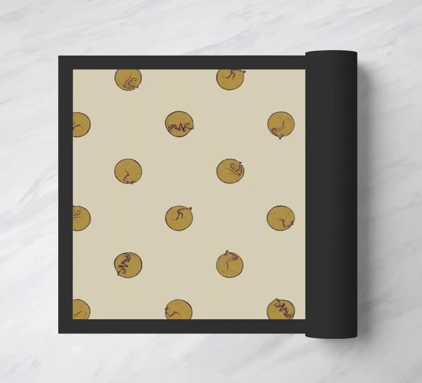 Polcats deurmat van Florent Bodart