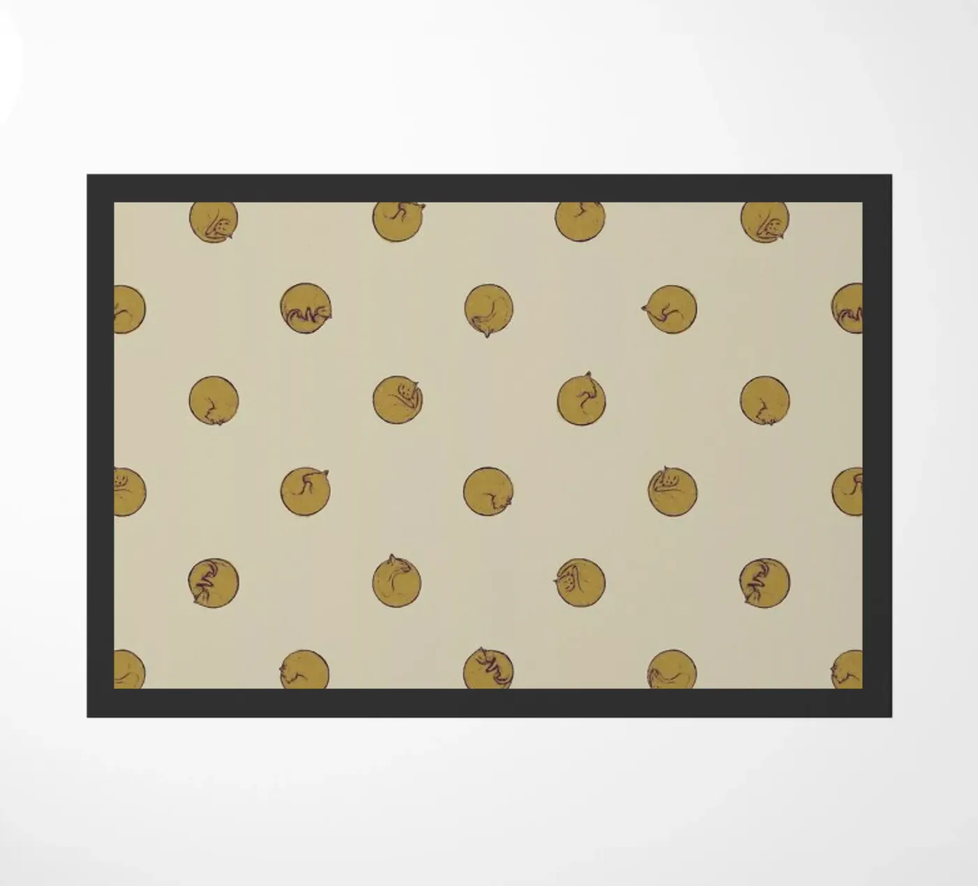 Polcats doormat by Florent Bodart