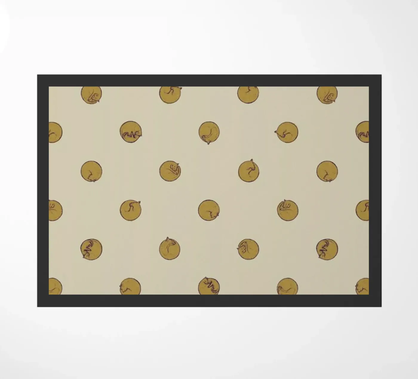 Polcats deurmat van Florent Bodart