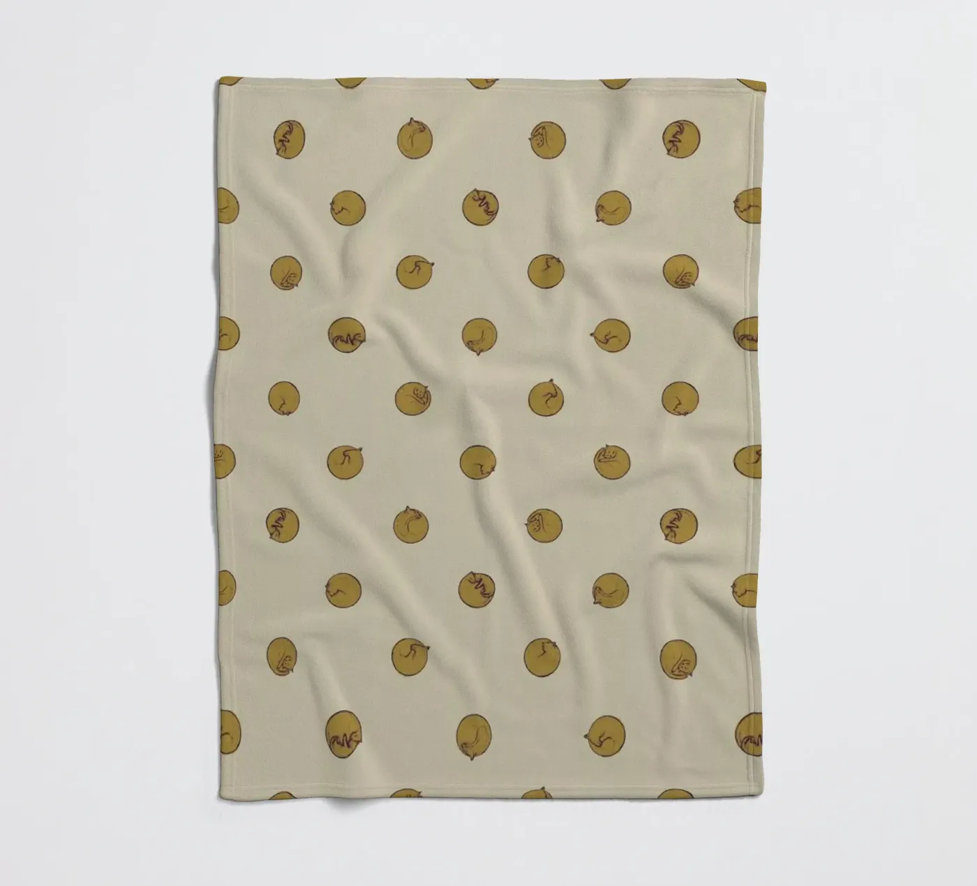 Polcats Fleecedecke von Florent Bodart