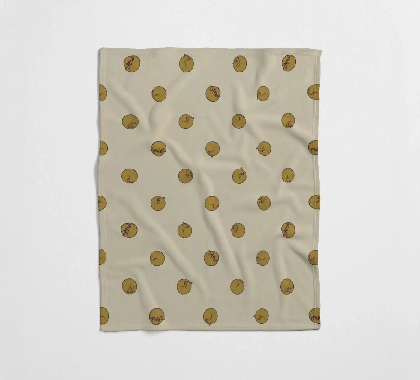 Polcats Fleecedecke von Florent Bodart