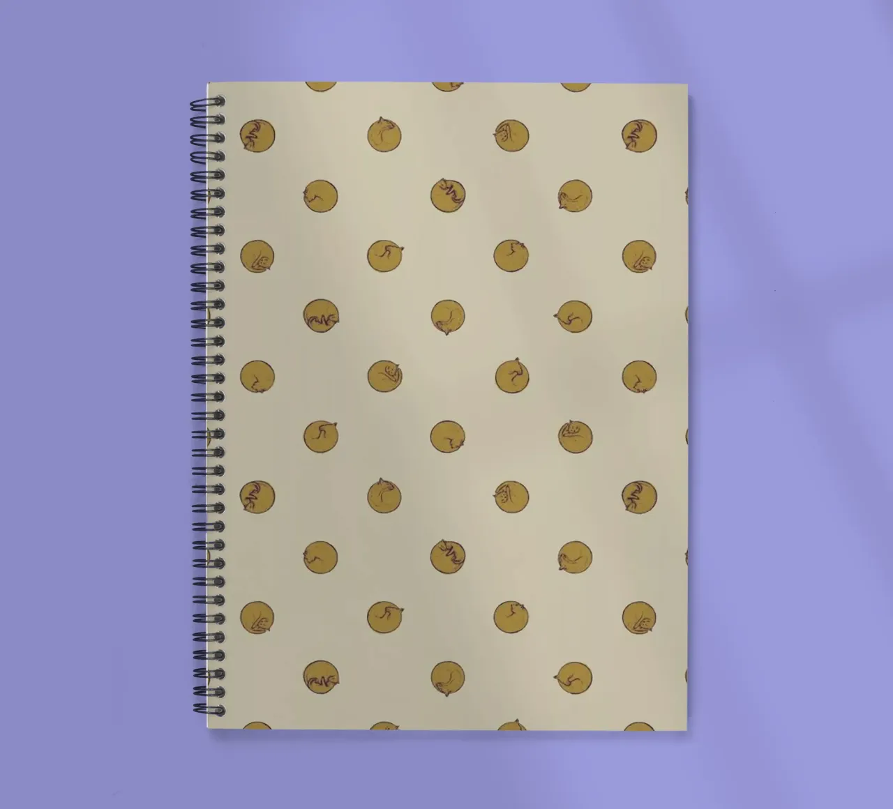 Polcats spiral notebook by Florent Bodart