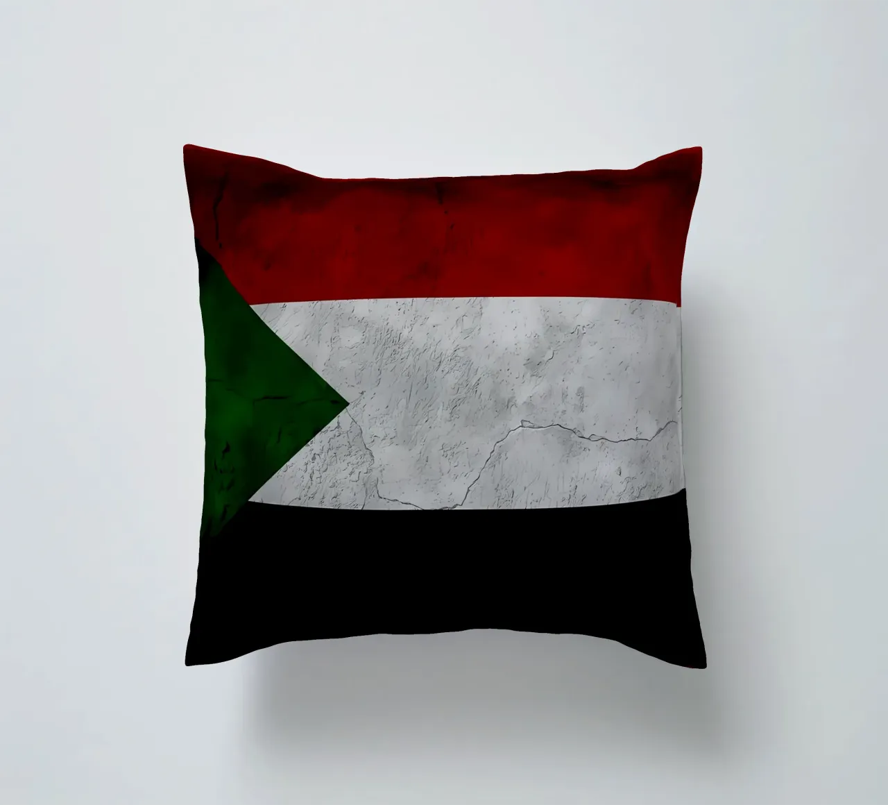 Bandiera d'epoca del Sudan cuscino da Joshua A Holmes