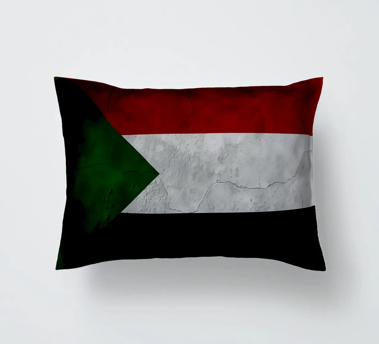 Bandiera d'epoca del Sudan cuscino da Joshua A Holmes