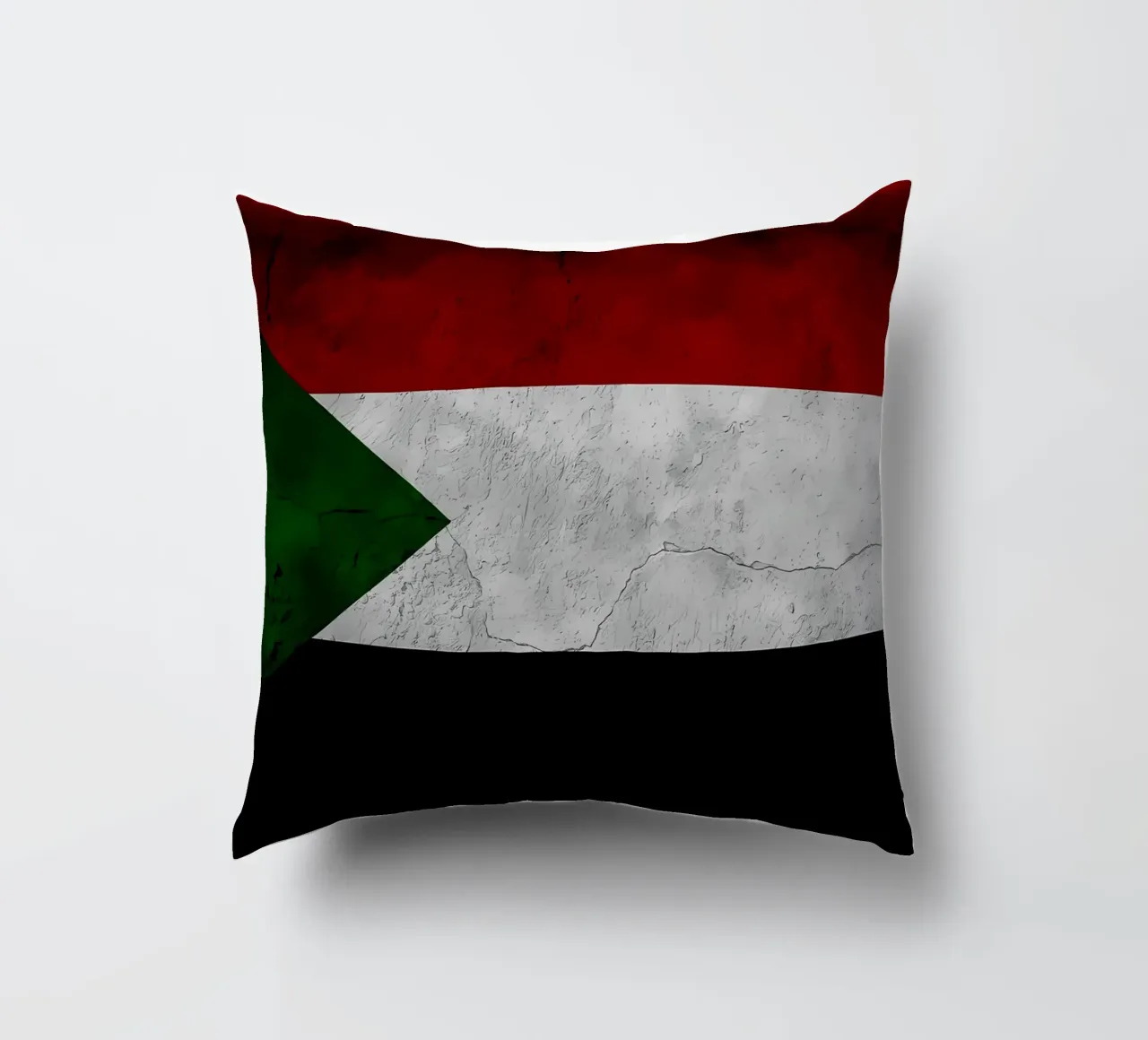 Bandiera d'epoca del Sudan cuscino da Joshua A Holmes