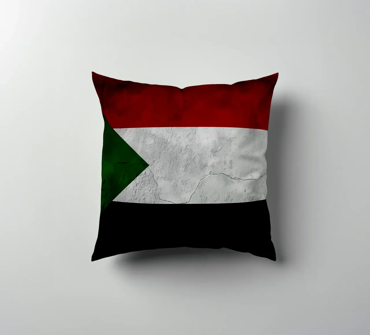 Bandiera d'epoca del Sudan cuscino da Joshua A Holmes