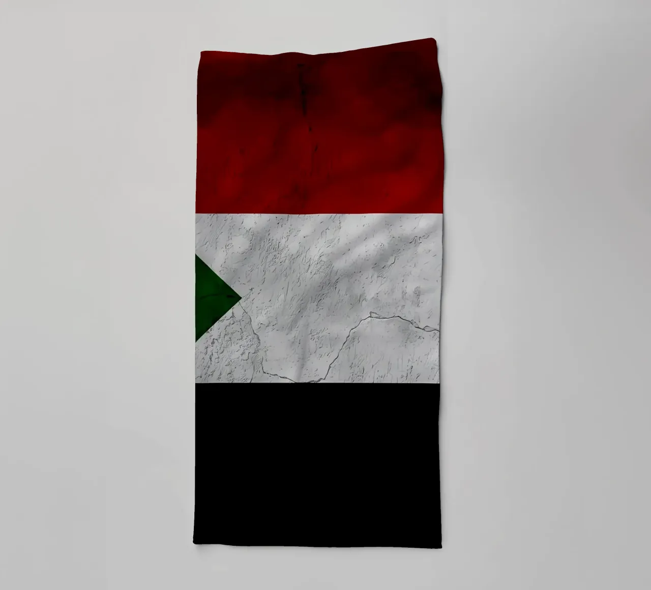 Bandiera d'epoca del Sudan asciugamano da bagno da Joshua A Holmes