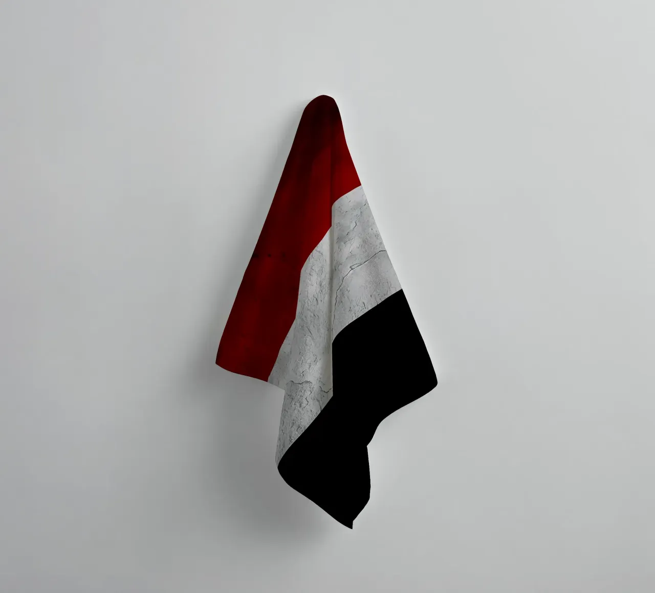 Bandiera d'epoca del Sudan asciugamano da bagno da Joshua A Holmes