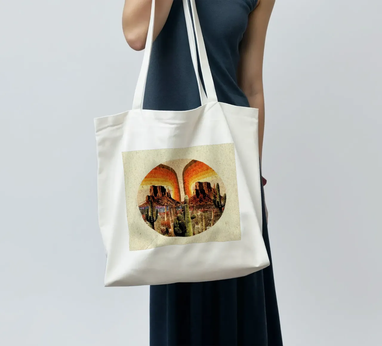 Desert Dawn tote bag by Kris Tate