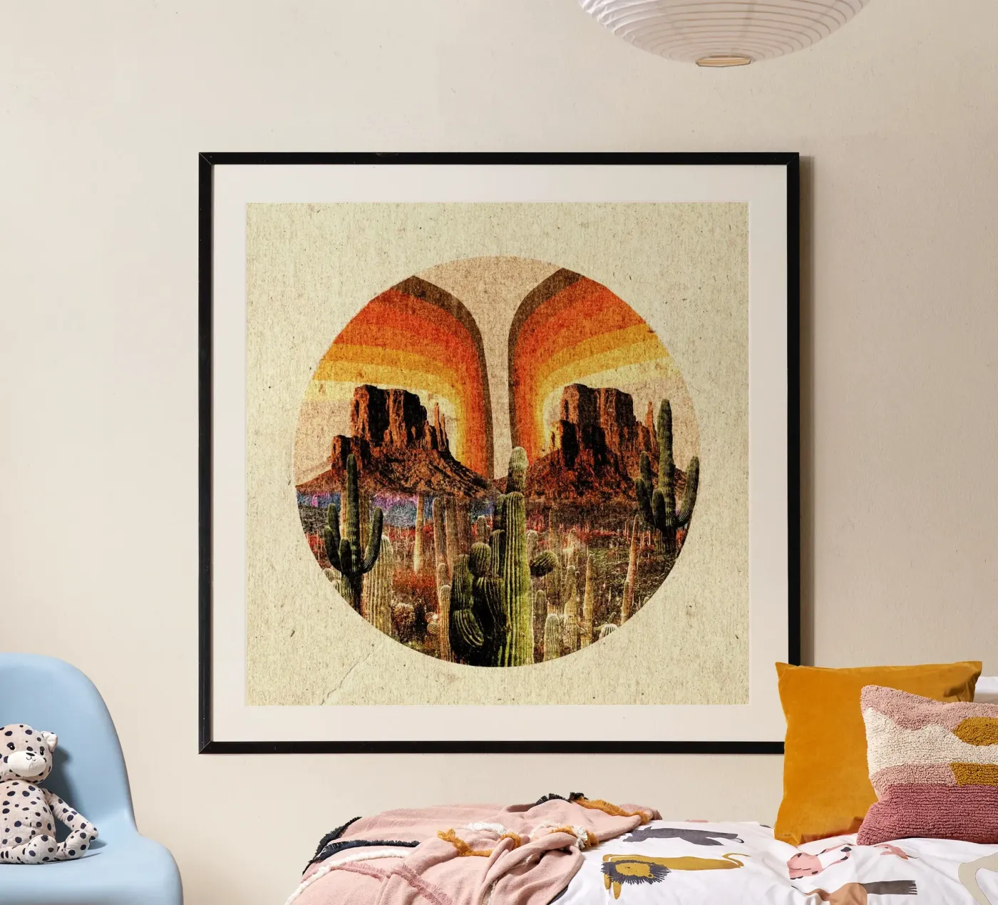 Desert Dawn poster da Kris Tate