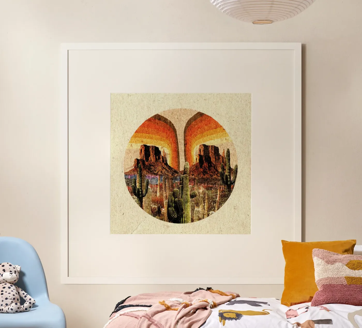 Desert Dawn poster da Kris Tate