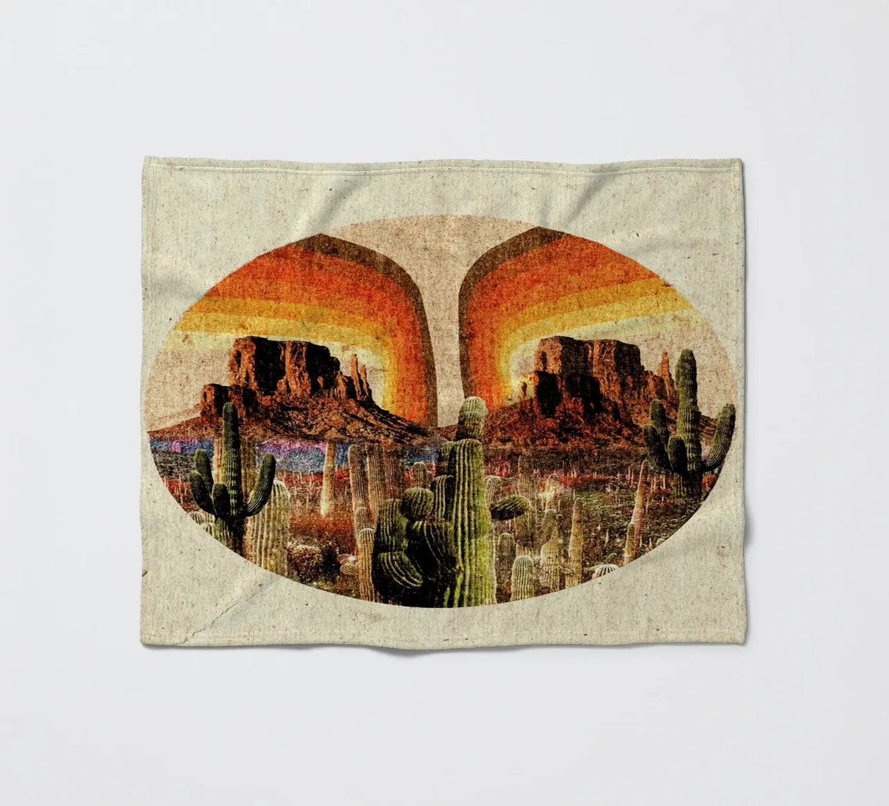 Desert Dawn coperta in pile da Kris Tate