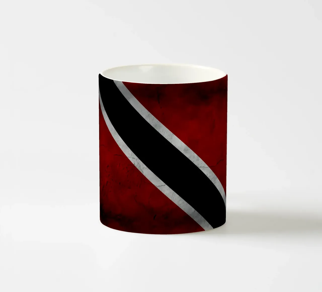 Bandiera d'epoca di Trinidad e Tobago tazza in ceramica da Joshua A Holmes