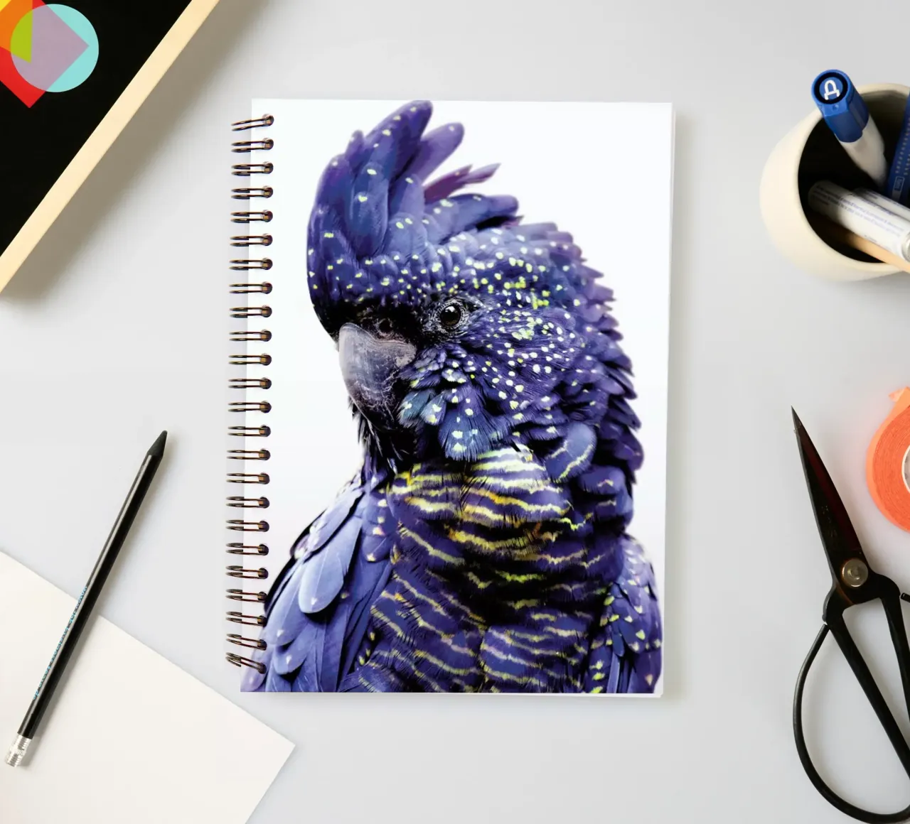 Print 451 spiral notebook by Lila x Lola