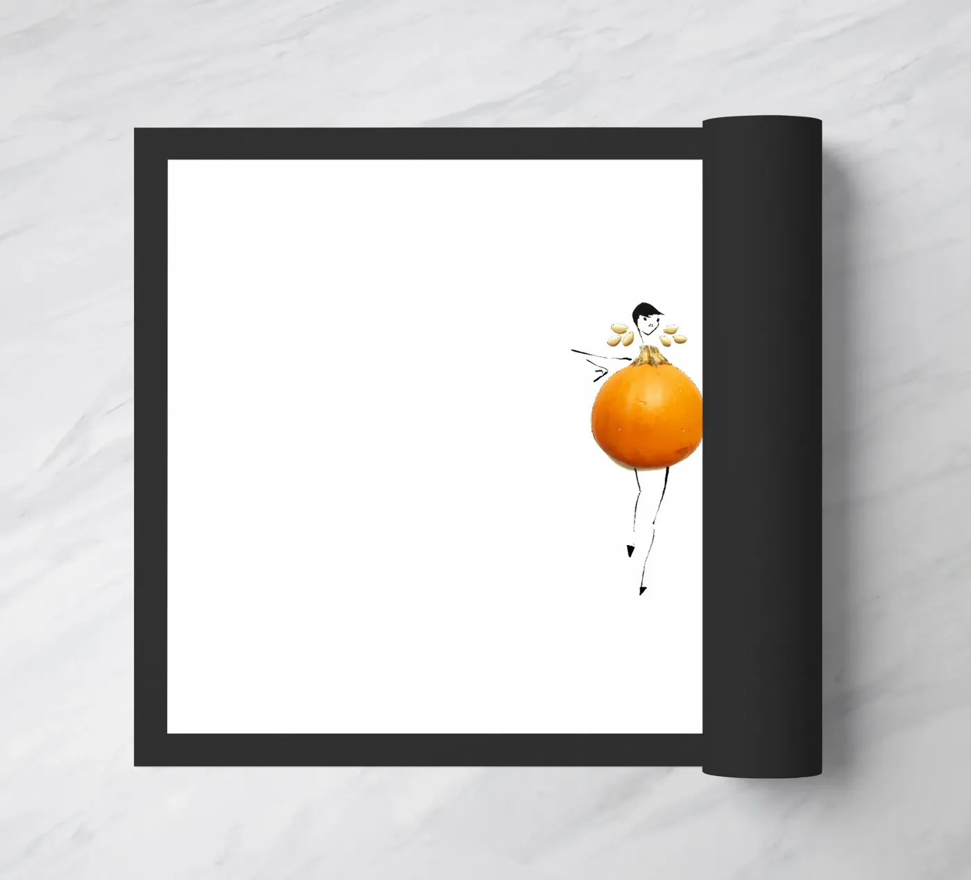 Pumpkin Fußmatte von Gretchen Roehrs