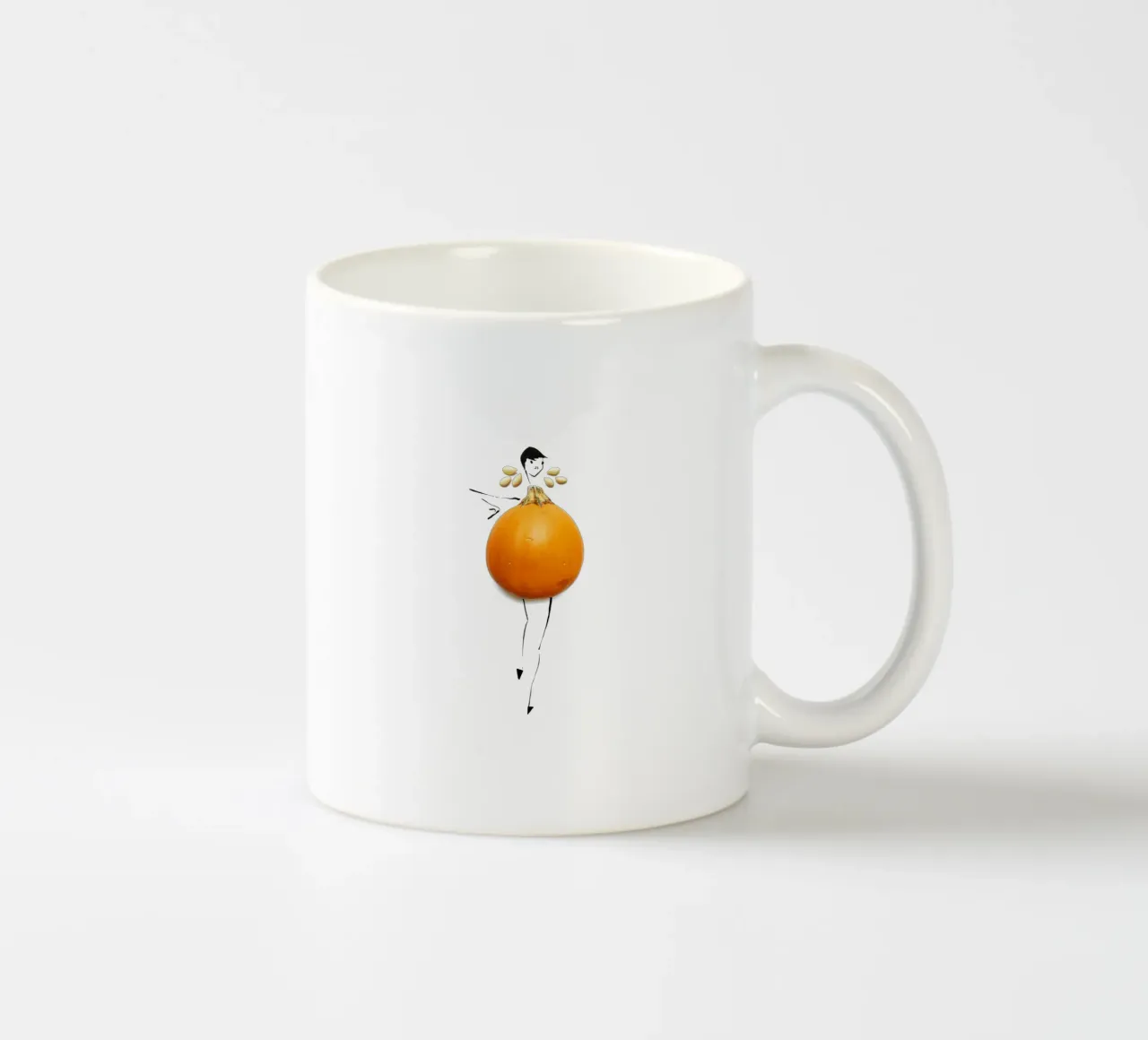 Pumpkin tazza in ceramica da Gretchen Roehrs